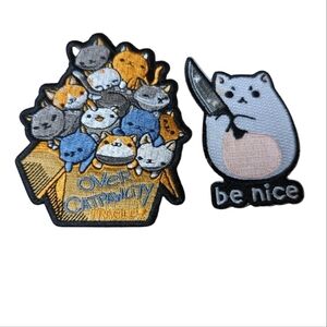 IRON On Cat Patches
